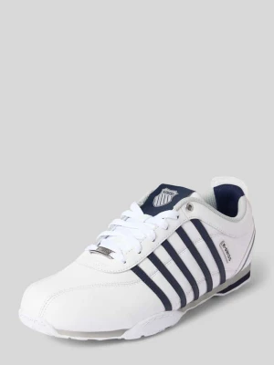 Sneakersy ze skóry z detale z logo model 'Arvee 1.5' K-swiss Biały