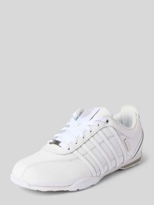 Sneakersy ze skóry z detale z logo model 'Arvee 1.5' K-swiss Biały