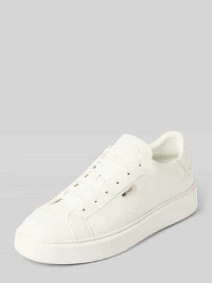 Sneakersy ze skóry z detalem z logo model ‘ARTEM’ Antony Morato