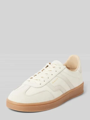 Sneakersy ze skóry z detalem z logo model ‘CUZMANI’ Gant