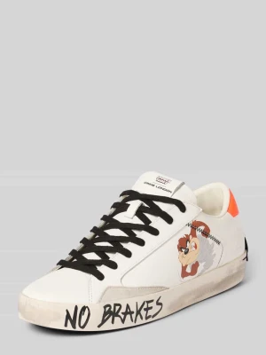 Sneakersy ze Skóry z Nadruk Looney-Tunes® Crime London