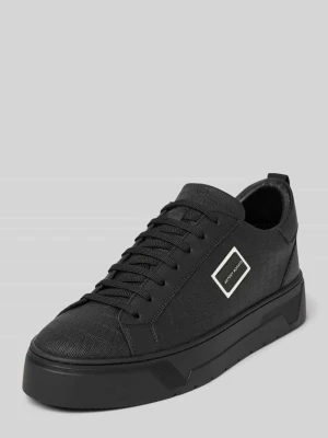 Sneakersy ze skóry z naszywką z logo model ‘METAL BOLD ANIMAL’ Antony Morato