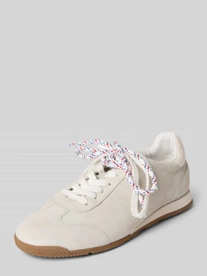 sneakersy ze skóry z wiązaniem Högl