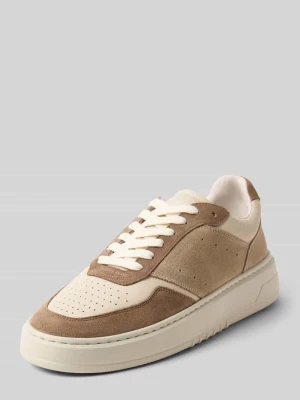 Sneakersy ze skóry z wiązaniem Model „CPH1M” Copenhagen Beżowy