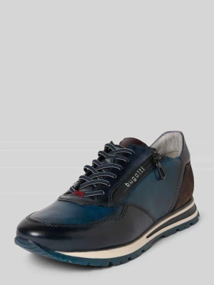 Sneakersy ze skóry z zamkiem błyskawicznym model ‘Philip’ Bugatti