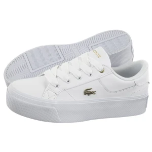 Sneakersy Ziane Platform 124 2 Cfa Wht/Gld 745CFA0005.216 (LC434-b) Lacoste