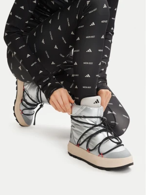 Śniegowce adidas Moon Boot Ace JQ7849 Srebrny