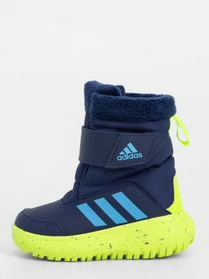 Śniegowce adidas Originals niebieski