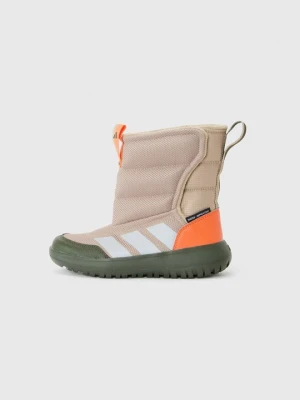 Śniegowce Adidas srebrny