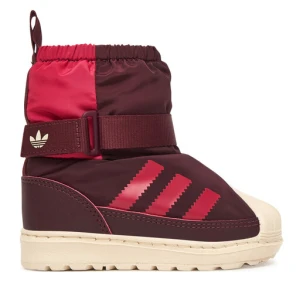 Śniegowce adidas Superstar 360 Boot JR5805 Bordowy