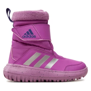 Śniegowce adidas Winterplay IE8673 Fioletowy