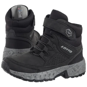 Śniegowce Alderton Mid K 2600400K 1116 Black/Grey (LO25-a) Lotto