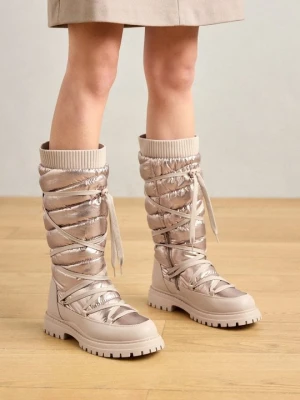 Śniegowce Anna Field Wide Fit By Zalando beżowy