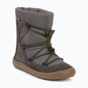 Śniegowce barefoot dziecięce Froddo Tex Track Wool grey