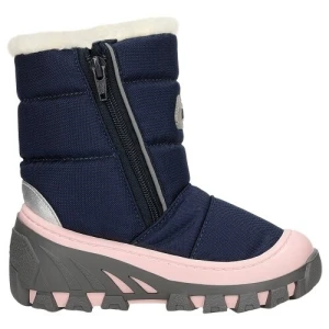 Granatowo różowe śniegowce dziewczęce Bartek 14625002