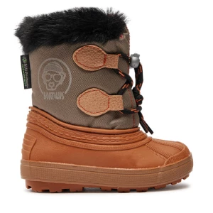 Śniegowce Boatilus Nippy 02 Sint. Leather Boot NN02 VAR.41NR Pomarańczowy