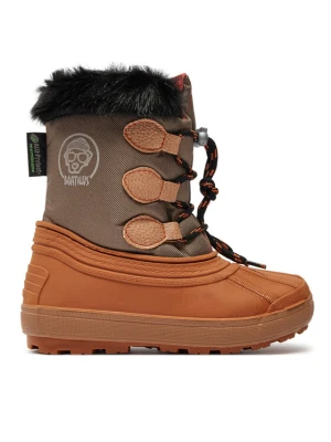 Śniegowce Boatilus Nippy 02 Sint. Leather Boot NN02 VAR.41NR Pomarańczowy