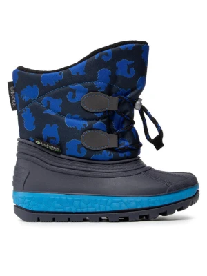 Śniegowce Boatilus Youth Joggy Sport Lace NJ09 VAR.17ZT Granatowy