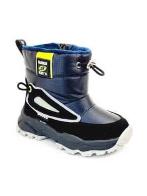 Śniegowce- buty zimowe chłopięce niebieskie Weestep