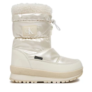 Śniegowce Calvin Klein Jeans Snow Boot V3A5-81038-1485 M Écru