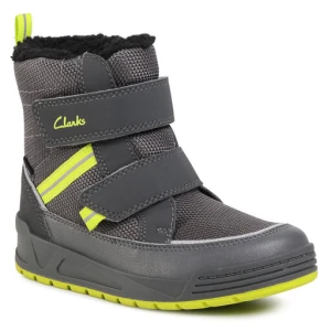 Śniegowce Clarks Jumper Jump K 261535787 Szary