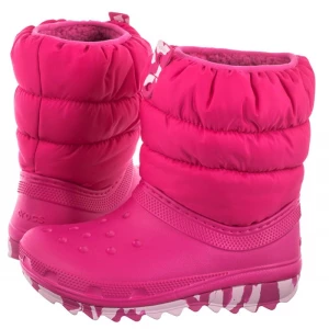 Śniegowce Classic Neo Puff Boot K Candy Pink 207684-6X0 (CR270-a) Crocs