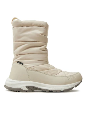 Śniegowce CMP Yakka Wmn Snow Boot Wp 3Q79846EO Écru Kremowy