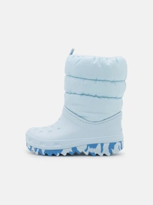 Śniegowce Crocs jasnoniebieski