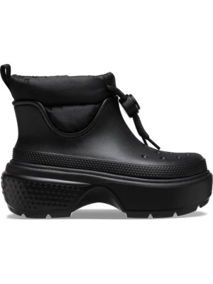 Śniegowce Crocs metaliczna czerń