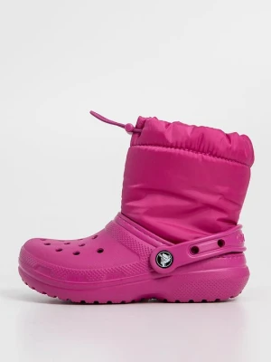 Śniegowce Crocs różowy