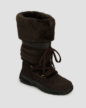 Śniegowce Damskie Bogner Alta Badia S 8 A Brązowe