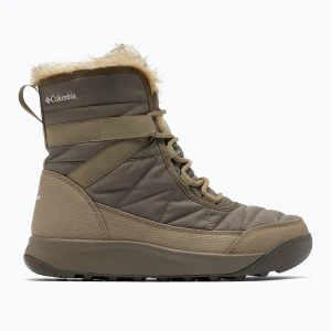 Śniegowce damskie Columbia Minx Shorty IV wet sand / khaki Brązowy