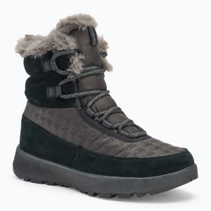 Śniegowce damskie Columbia Slopeside Peak Luxe V2 black/graphite