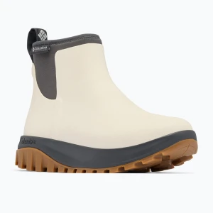 Śniegowce damskie Columbia Snowtrot Slush sea salt / shark Biały