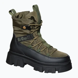 Śniegowce damskie Lee Cooper LCJ-26-01-4630LA khaki Zielony