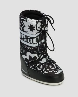 Śniegowce Damskie Moon Boot Icon Flower