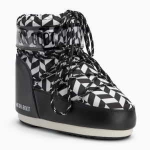 Śniegowce damskie Moon Boot Icon Low Optical black/white