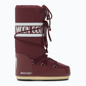 Śniegowce damskie Moon Boot Icon Nylon burgundy Bordowy