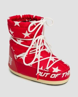 Śniegowce Damskie Moon Boot Light Low Stars