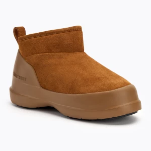 Śniegowce damskie Moon Boot Luna Low Boot Suede cognac