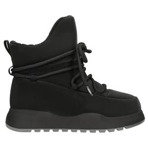 Czarne ocieplane śniegowce damskie relaks r 55142-41