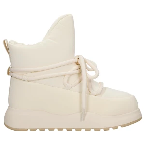 Białe śniegowce damskie nad kostke r 55142-49 Relaks