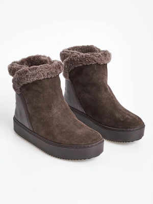 Śniegowce damskie skórzane SEE BY CHLOÉ See By Chloe