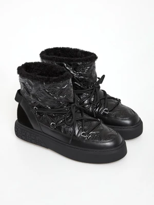 Śniegowce damskie skórzane Yoko 19 PINKO