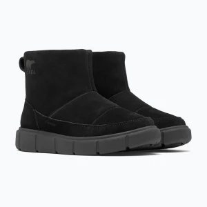 Śniegowce damskie Sorel Explorer III Slip-On WP black/sea salt