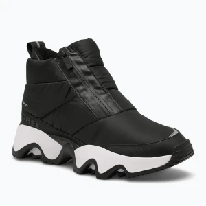 Śniegowce damskie Sorel Kinetic Impact Puffy Zip black / black