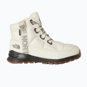 Śniegowce damskie The North Face Thermoball Lace Up Luxe Wp gardenia white/black