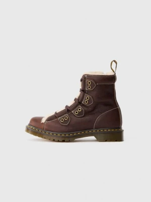 Śniegowce Dr. Martens ciemnobrązowy