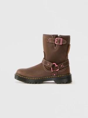Śniegowce Dr. Martens ciemnobrązowy