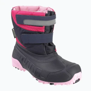 Śniegowce dziecięce Boatilus Hybrid Sport 2 Velcro fuxia